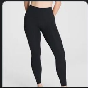 Spanx Look At Me Now Seamless High-Waisted Black Leggings Large